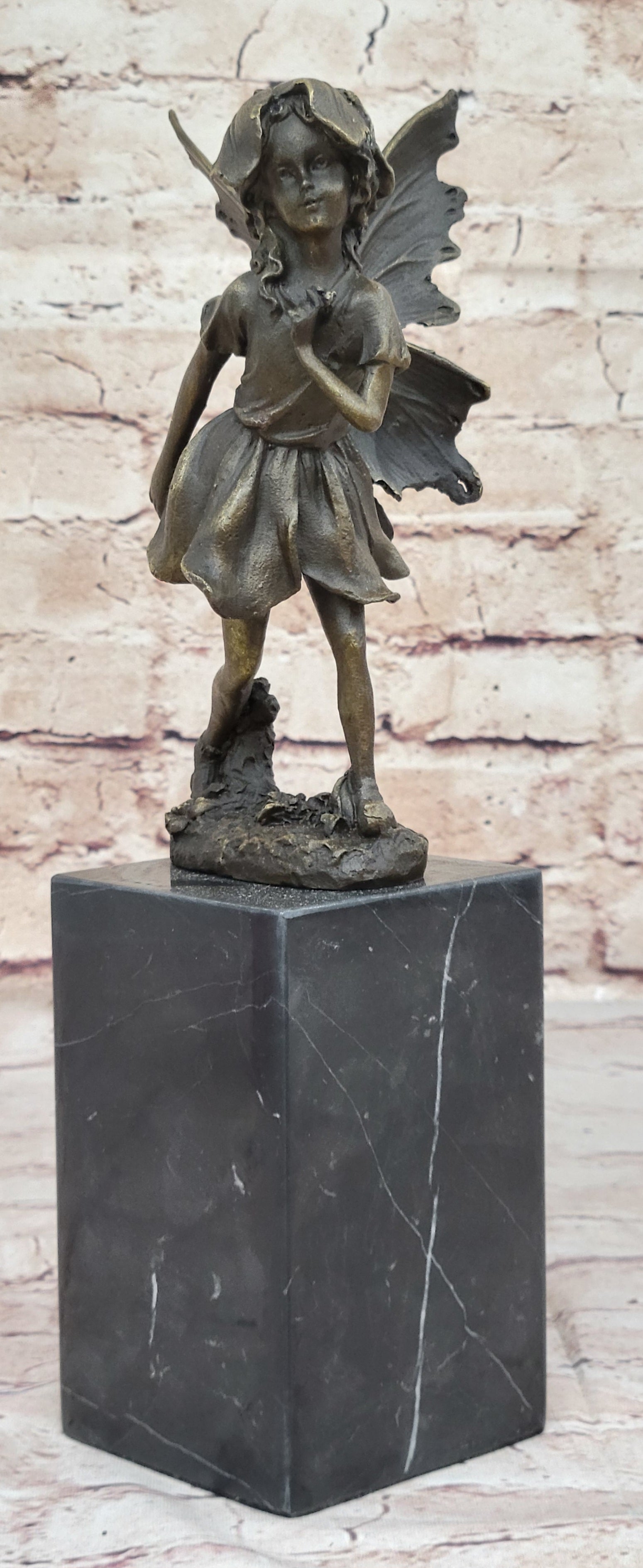 Fairy Daydream Bronze Sculpture by Milo Hot Cast
