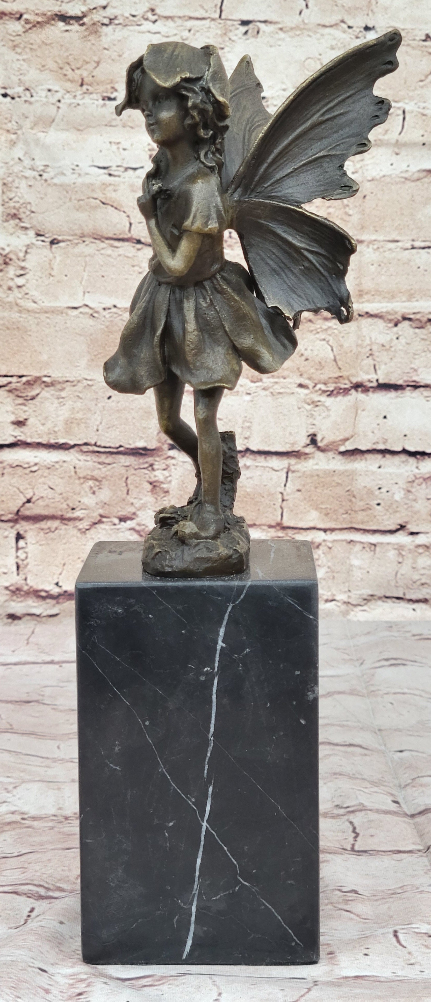 Fairy Daydream Bronze Sculpture by Milo Hot Cast