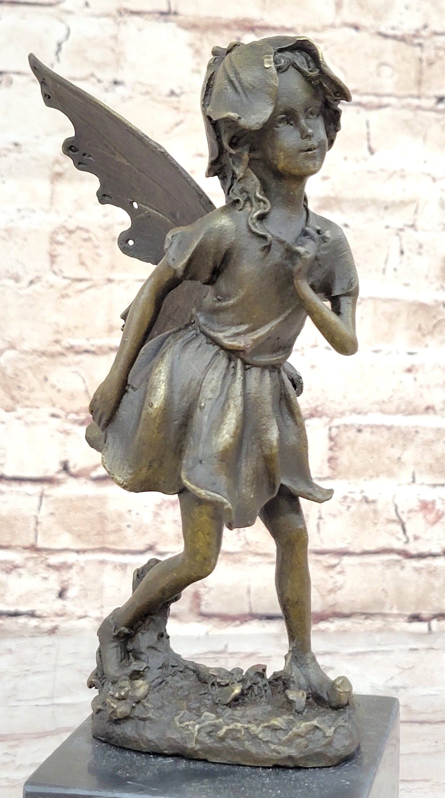 Fairy Daydream Bronze Sculpture by Milo Hot Cast