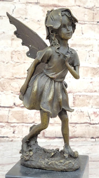 Fairy Daydream Bronze Sculpture by Milo Hot Cast