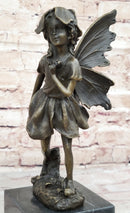 Fairy Daydream Bronze Sculpture by Milo Hot Cast