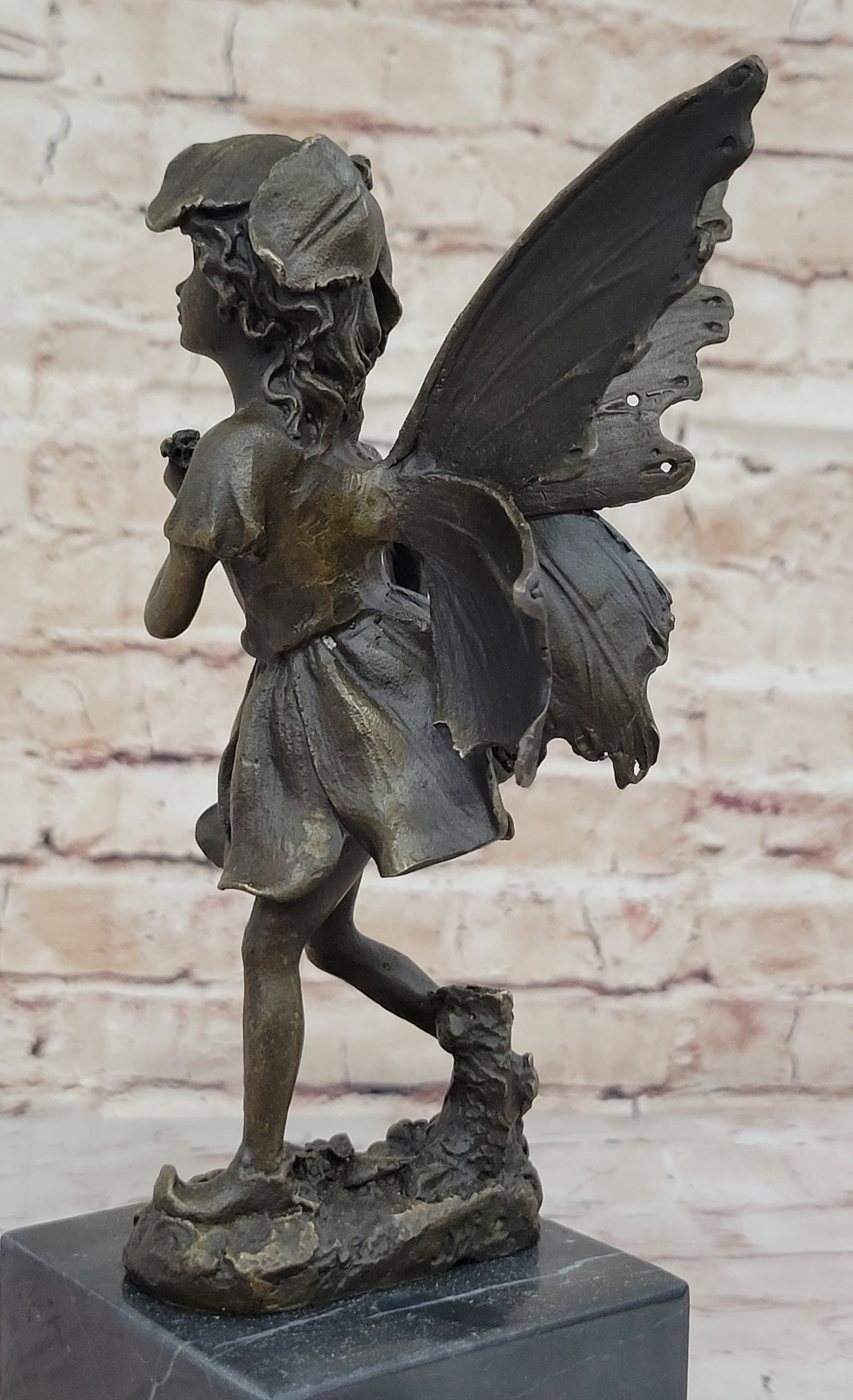 Fairy Daydream Bronze Sculpture by Milo Hot Cast