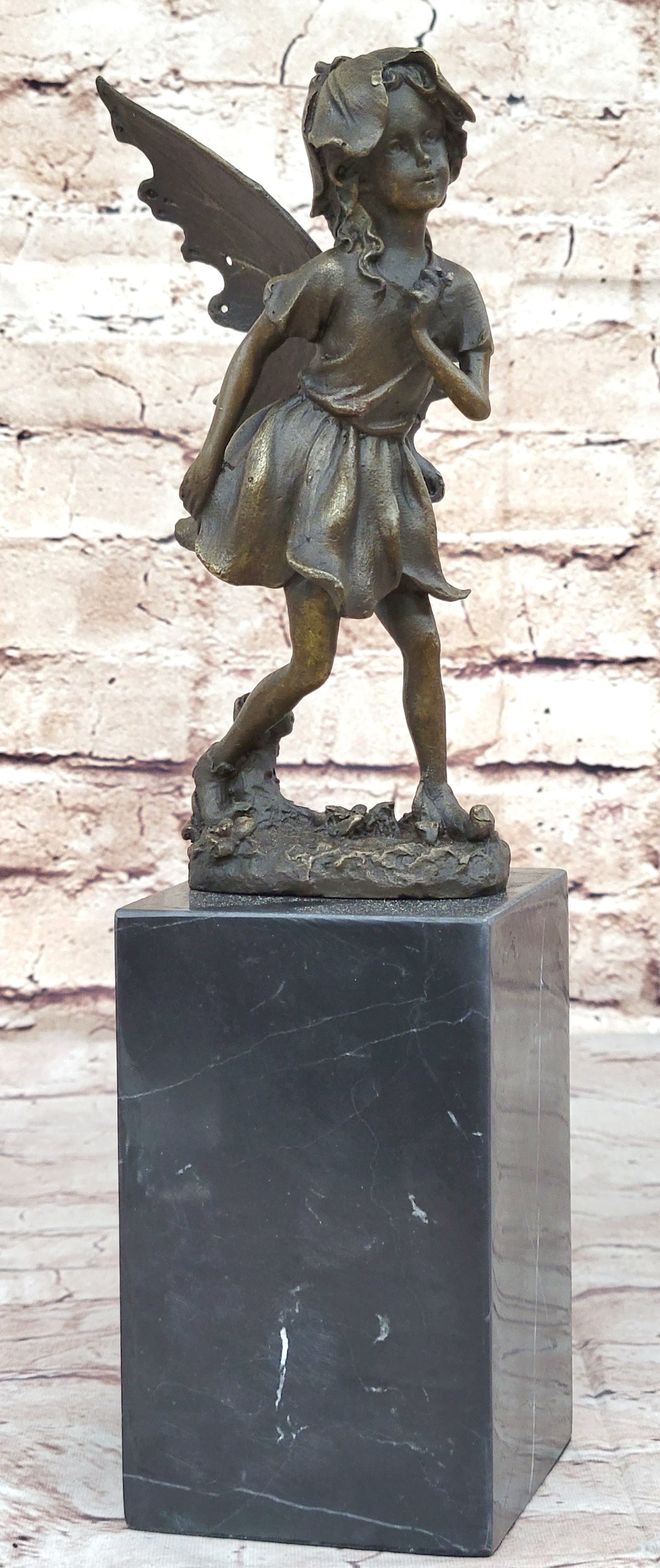 Fairy Daydream Bronze Sculpture by Milo Hot Cast