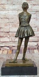 Little Fourteen Year Old Dancer Bronze Ballerina by Edgar Degas