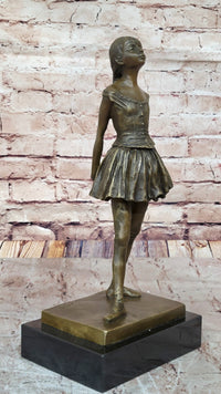 Little Fourteen Year Old Dancer Bronze Ballerina by Edgar Degas
