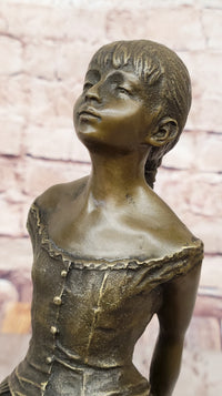 Little Fourteen Year Old Dancer Bronze Ballerina by Edgar Degas
