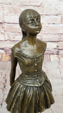 Little Fourteen Year Old Dancer Bronze Ballerina by Edgar Degas