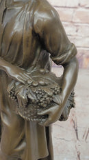 Bearded Man with Wreath – Bronze Sculpture by Zegut/Tusey