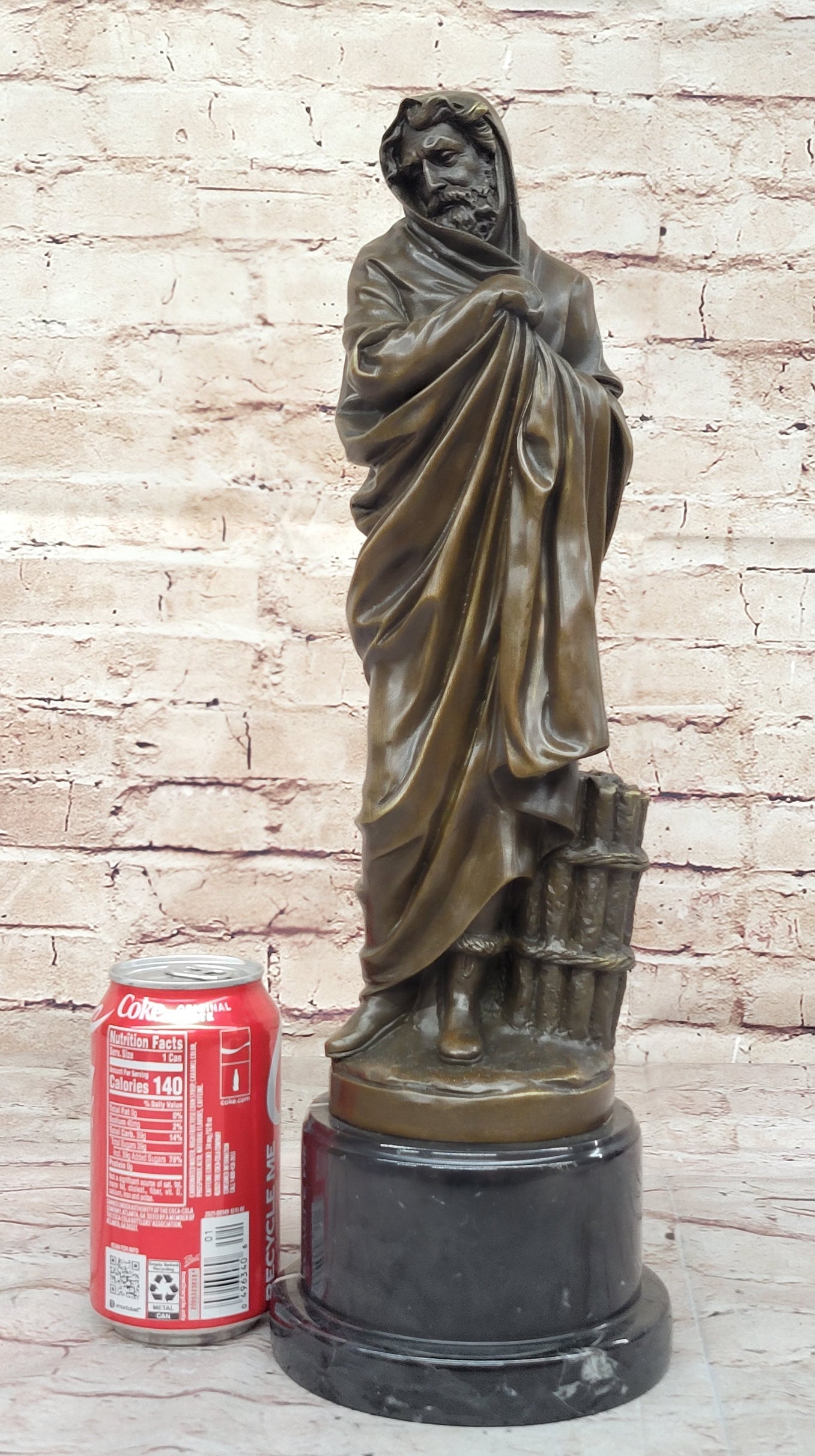 Signed Ed Zegut Jesus of Nazareth Bronze Sculpture Sale