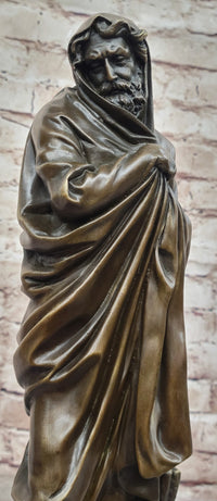 Signed Ed Zegut Jesus of Nazareth Bronze Sculpture Sale
