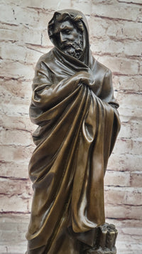 Signed Ed Zegut Jesus of Nazareth Bronze Sculpture Sale