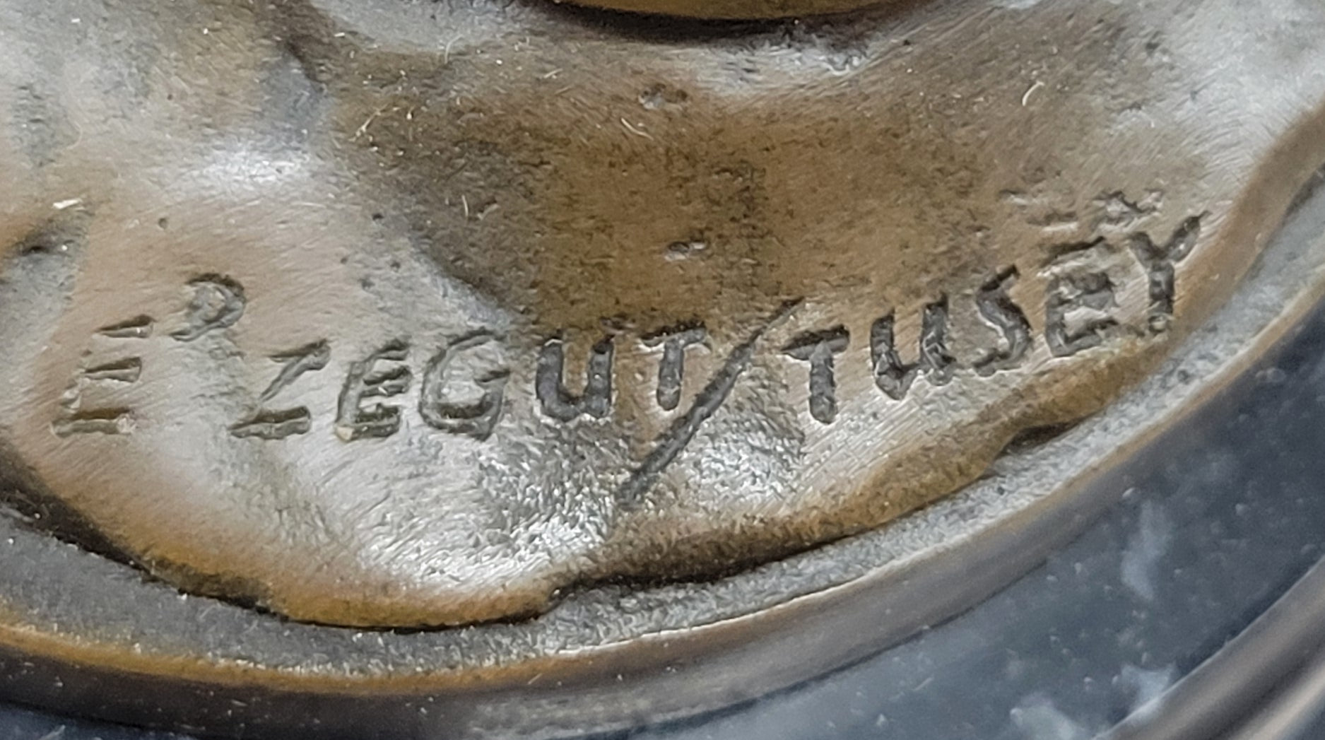 Signed Ed Zegut Jesus of Nazareth Bronze Sculpture Sale