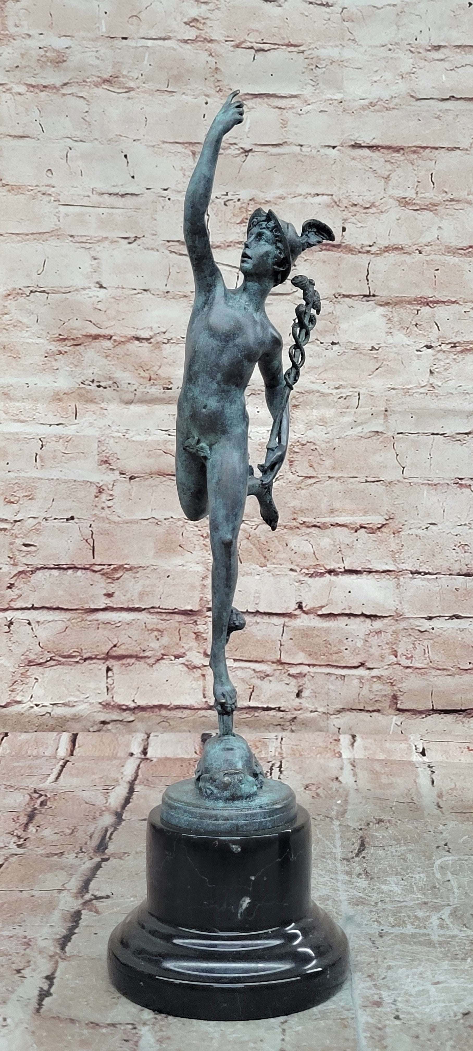 Signed Giambologna Sculptures for Sale - Decorative Figurine Hot Cast Artwork Art