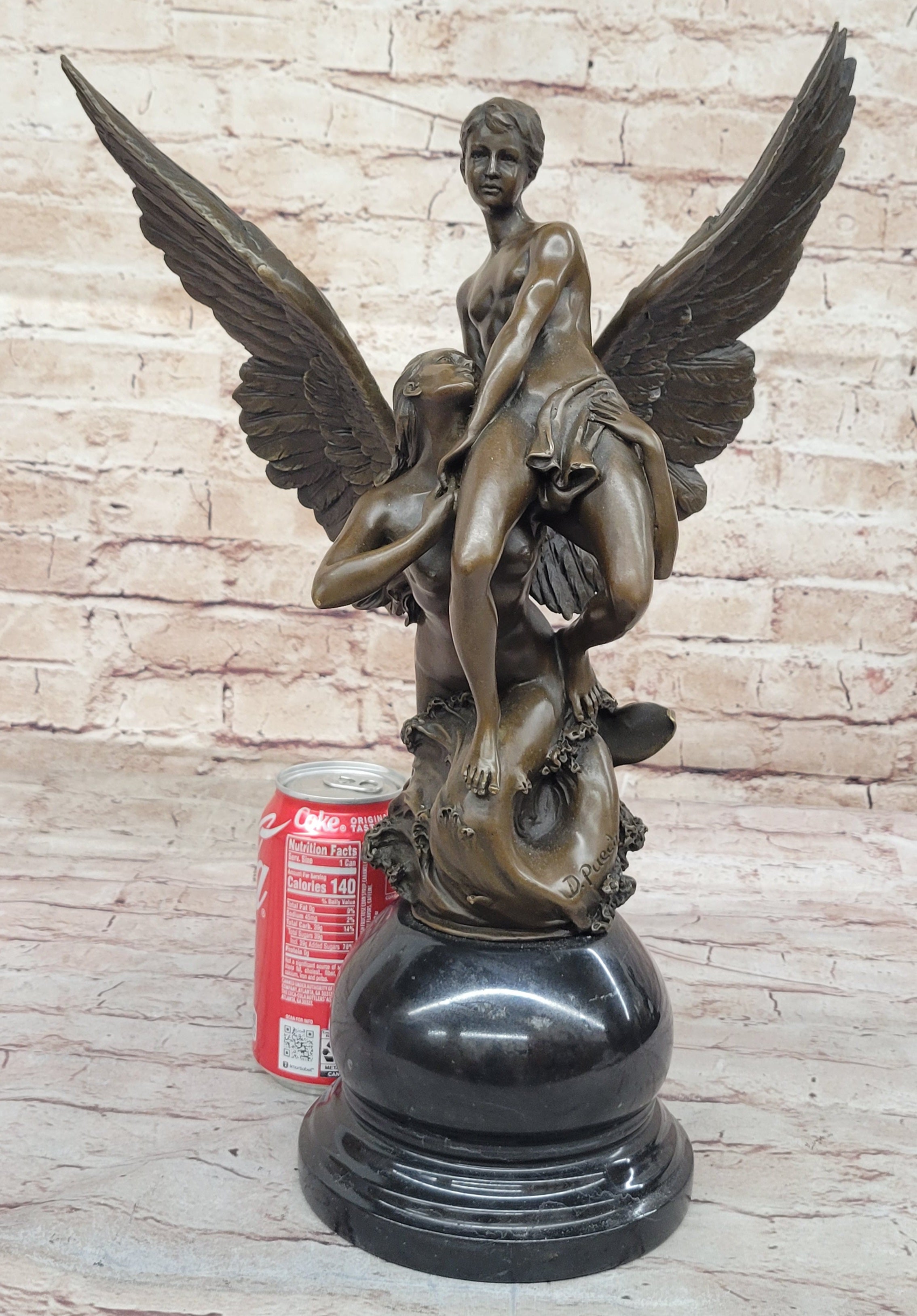 Denys Puech & Barbedienne - La Sirene - Bronze Sculpture
