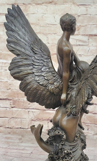 Denys Puech & Barbedienne - La Sirene - Bronze Sculpture