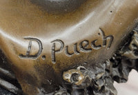 Denys Puech & Barbedienne - La Sirene - Bronze Sculpture