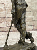 Tiger Woods Bronze Sculpture Sport Trophy Golf