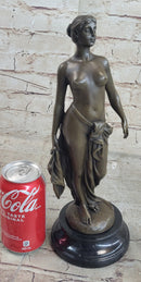 PHRYNE Hot Cast Bronze Statue Sculpture Nude Female Figure Original Casting by Cesaro