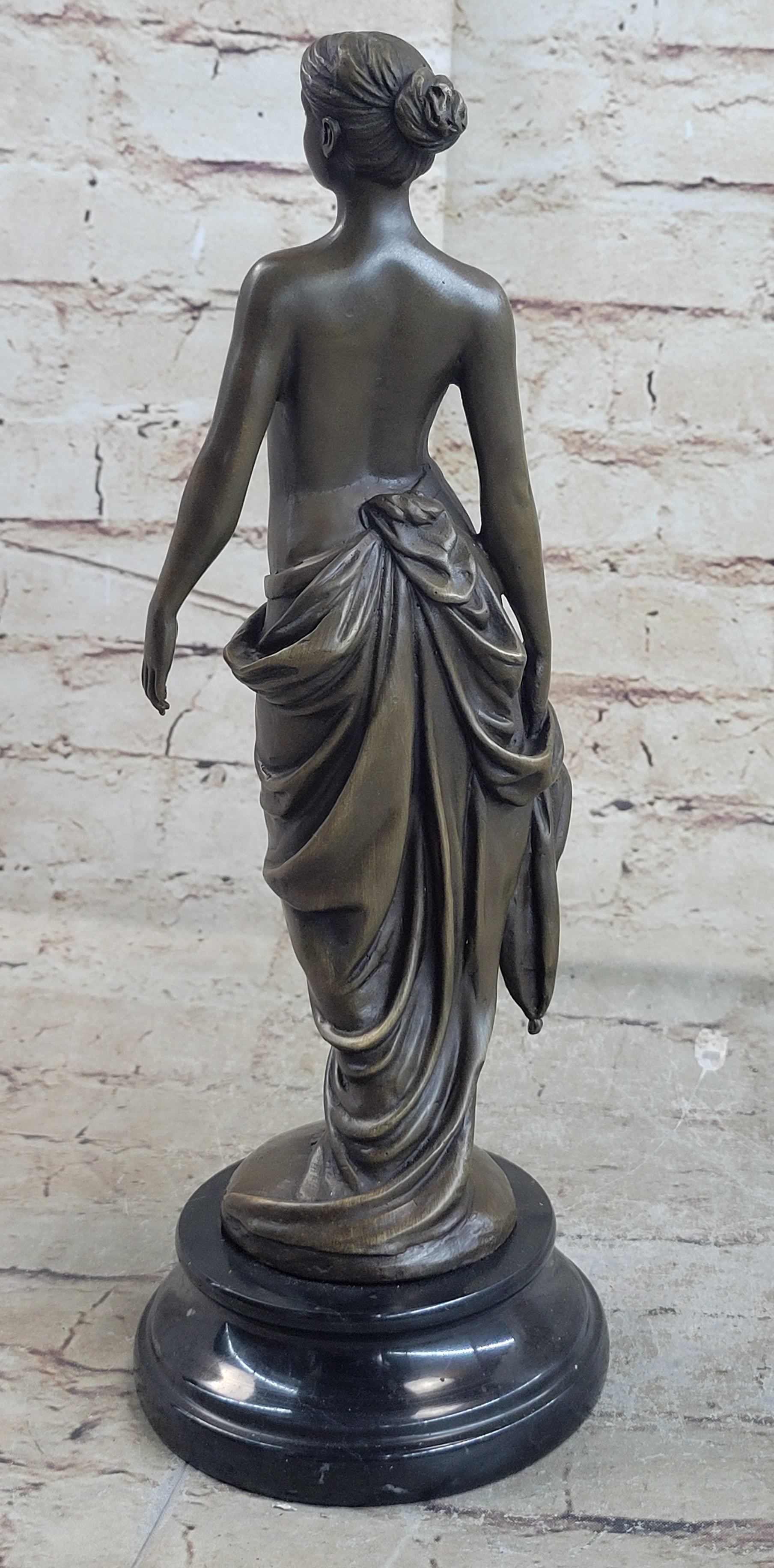 PHRYNE Hot Cast Bronze Statue Sculpture Nude Female Figure Original Casting by Cesaro