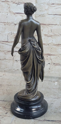 PHRYNE Hot Cast Bronze Statue Sculpture Nude Female Figure Original Casting by Cesaro