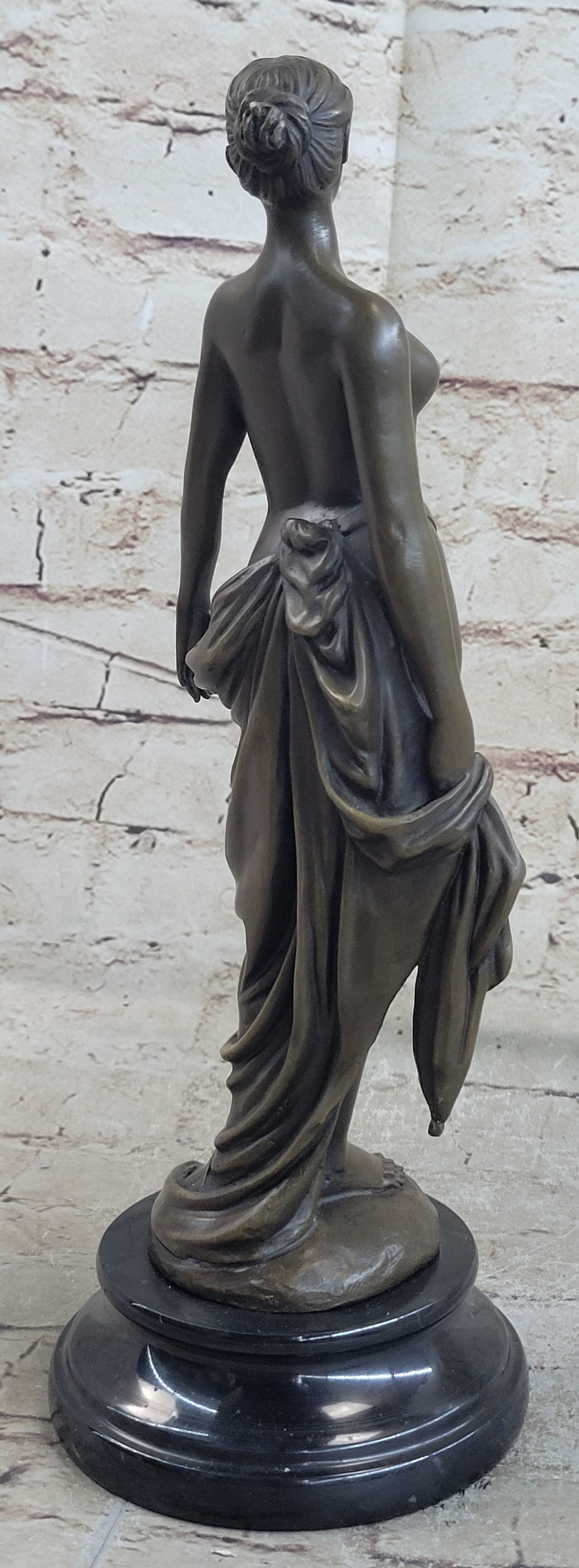 PHRYNE Hot Cast Bronze Statue Sculpture Nude Female Figure Original Casting by Cesaro