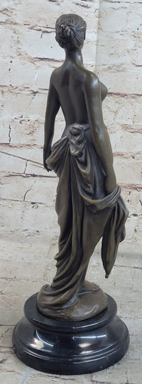 PHRYNE Hot Cast Bronze Statue Sculpture Nude Female Figure Original Casting by Cesaro