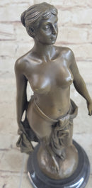 PHRYNE Hot Cast Bronze Statue Sculpture Nude Female Figure Original Casting by Cesaro