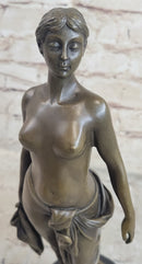 PHRYNE Hot Cast Bronze Statue Sculpture Nude Female Figure Original Casting by Cesaro