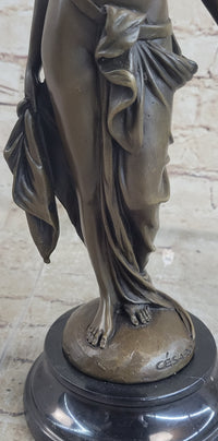 PHRYNE Hot Cast Bronze Statue Sculpture Nude Female Figure Original Casting by Cesaro