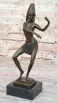 Parvati Belly Dancer Bronze Sculpture by Allan Clark