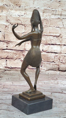 Parvati Belly Dancer Bronze Sculpture by Allan Clark