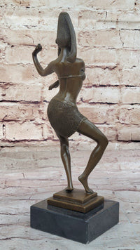 Parvati Belly Dancer Bronze Sculpture by Allan Clark