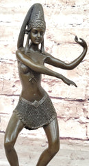 Parvati Belly Dancer Bronze Sculpture by Allan Clark