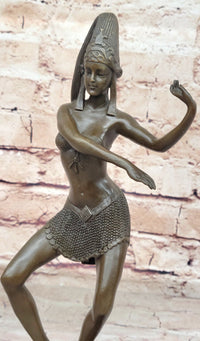 Parvati Belly Dancer Bronze Sculpture by Allan Clark