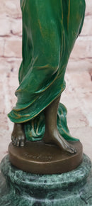 Signed Pittaluga Bronze Wood Nymph Sculpture Forest Goddess Sculpture Art Nouveau