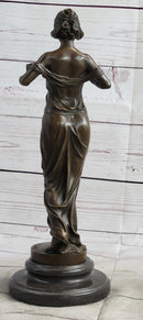 Nymph of the Woods by Pittaluga - Bronze Female Figure Art
