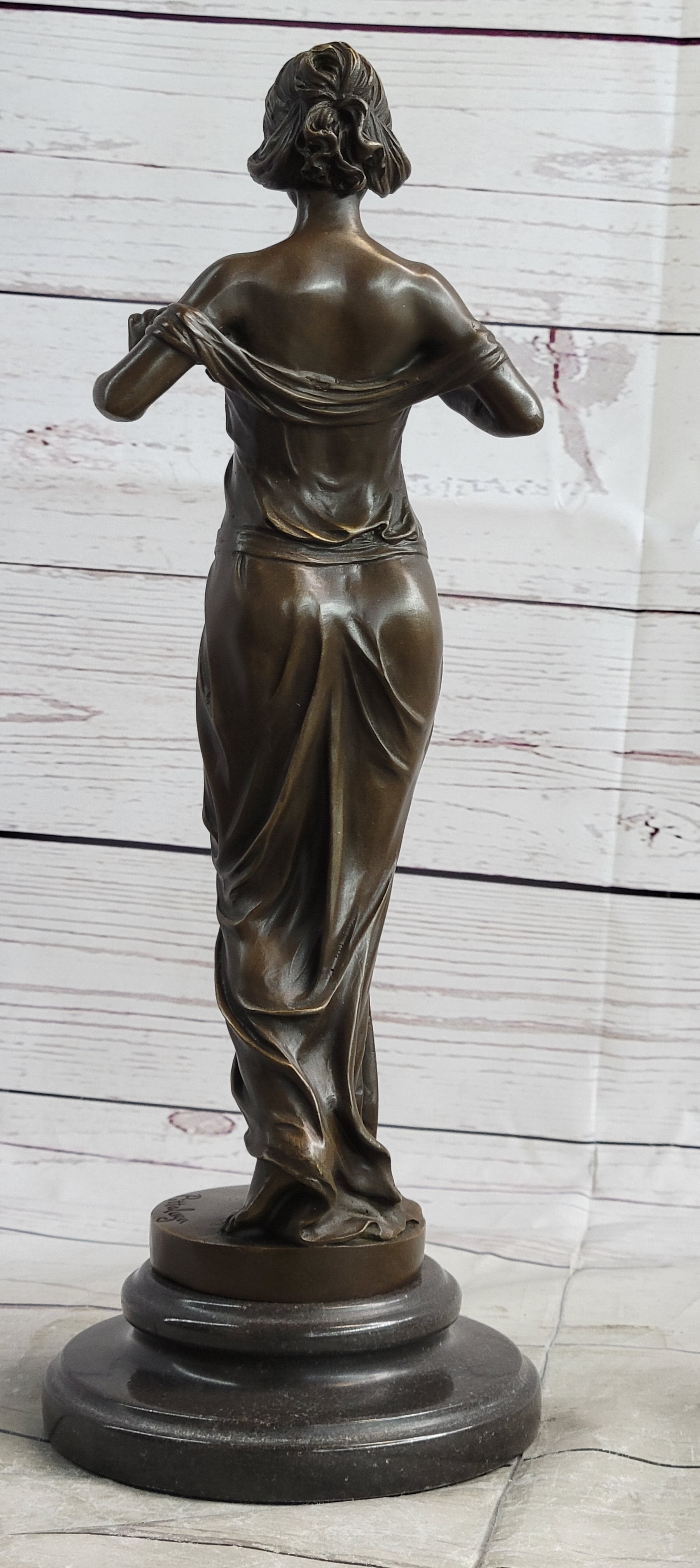 Nymph of the Woods by Pittaluga - Bronze Female Figure Art
