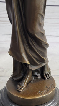 Nymph of the Woods by Pittaluga - Bronze Female Figure Art