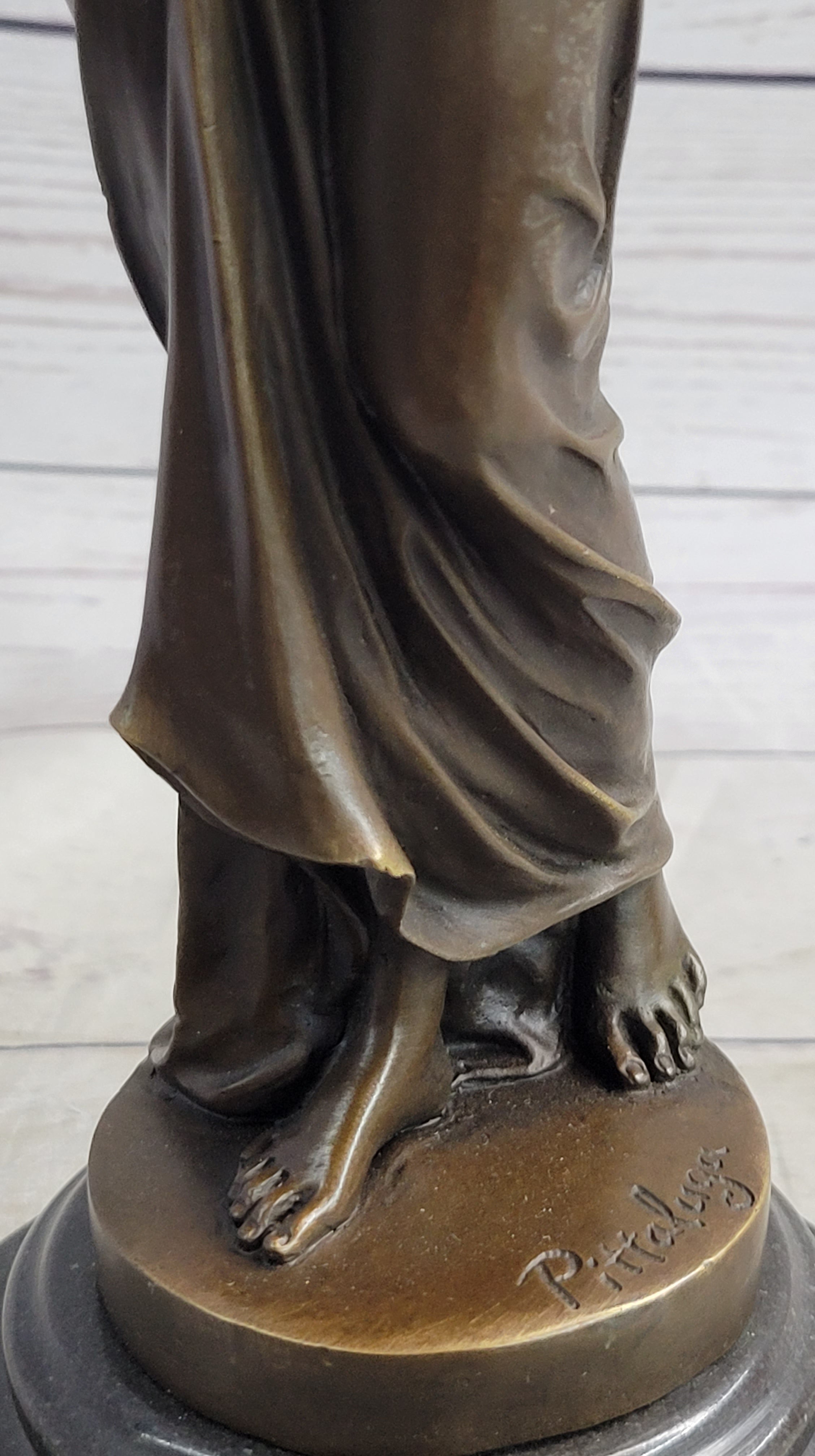 Nymph of the Woods by Pittaluga - Bronze Female Figure Art