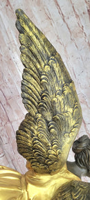 Bronze Greek Victory Goddess Statue. Sculpture Art Deco Home Decor Gilt