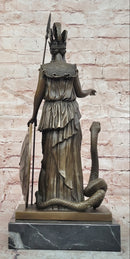 Athena Bronze Sculpture Greek Myth Olympus Goddess of Wisdom by Milo