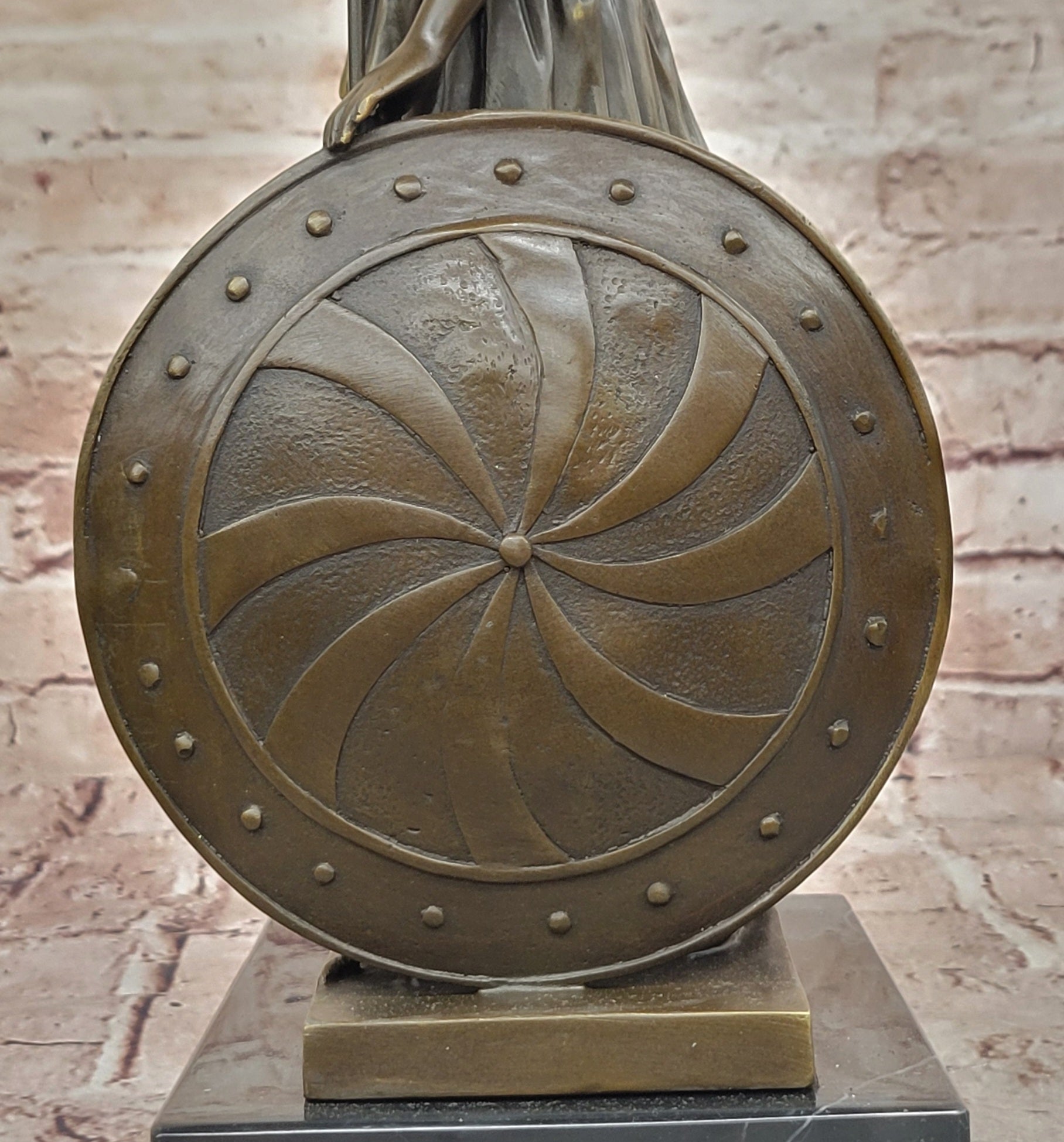 Athena Bronze Sculpture Greek Myth Olympus Goddess of Wisdom by Milo