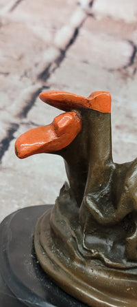 Art Collection Reading Girl Hand-Made Bronze Sculpture Home Decor Signed Milo Statue