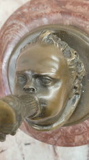 Bronze Mercury Hermes Mythological God with Winged Helmet