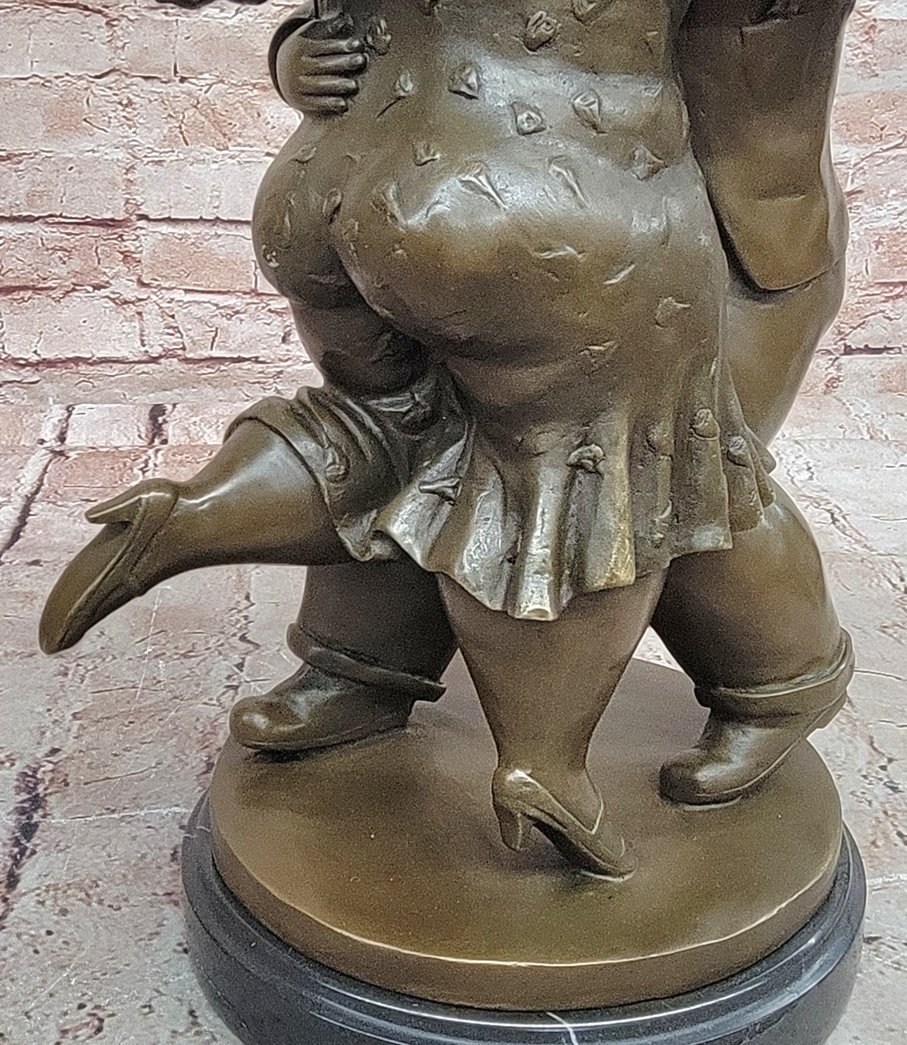 Bronze Dancing Couple II Signed by Fernando Botero