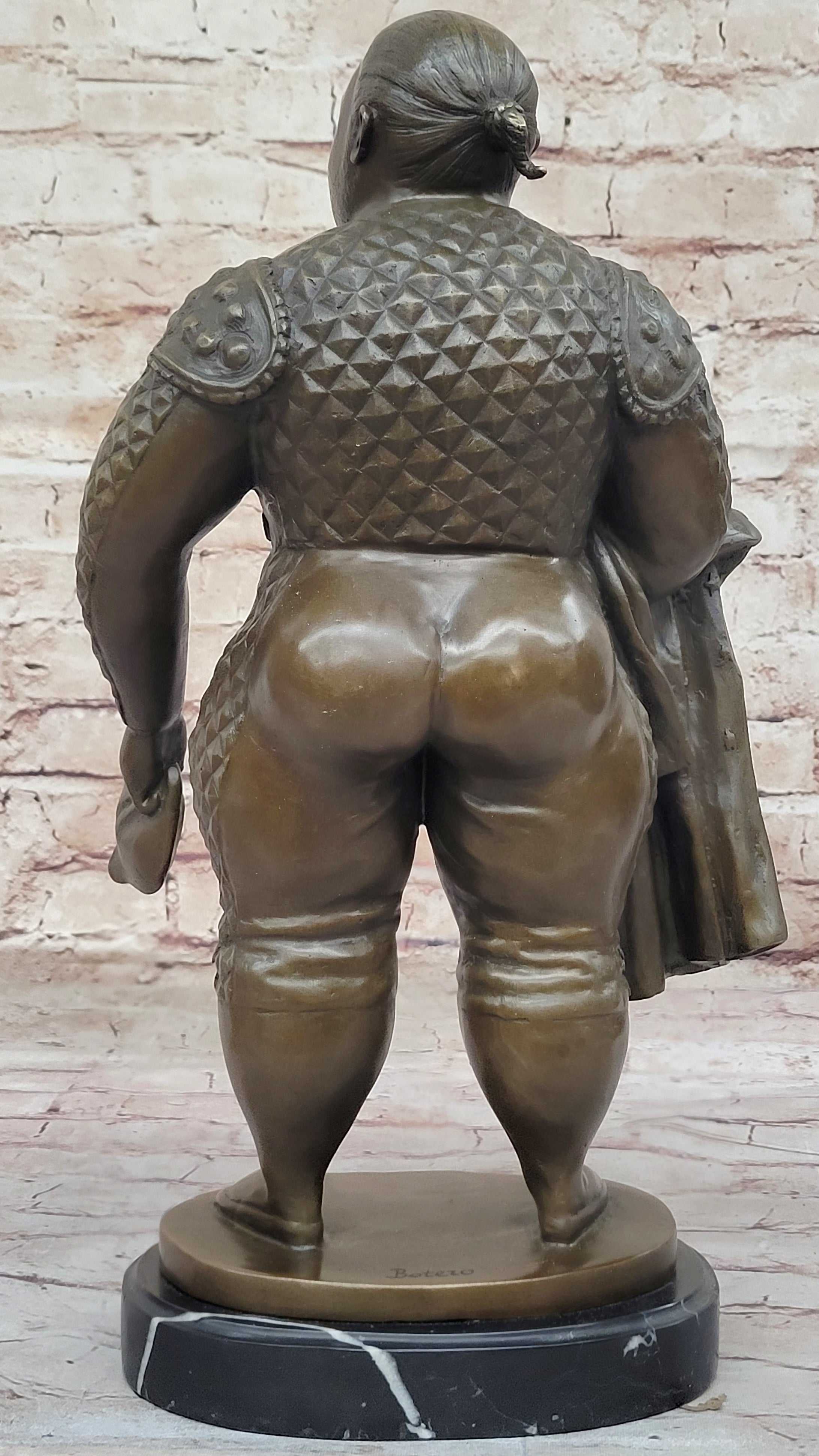 Spanish Matador Bullfighter Bronze Sculpture by Fernando Botero