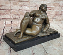 La Playa Bronze Sculpture by Fernando Botero
