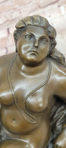 La Playa Bronze Sculpture by Fernando Botero