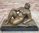 La Playa Bronze Sculpture by Fernando Botero
