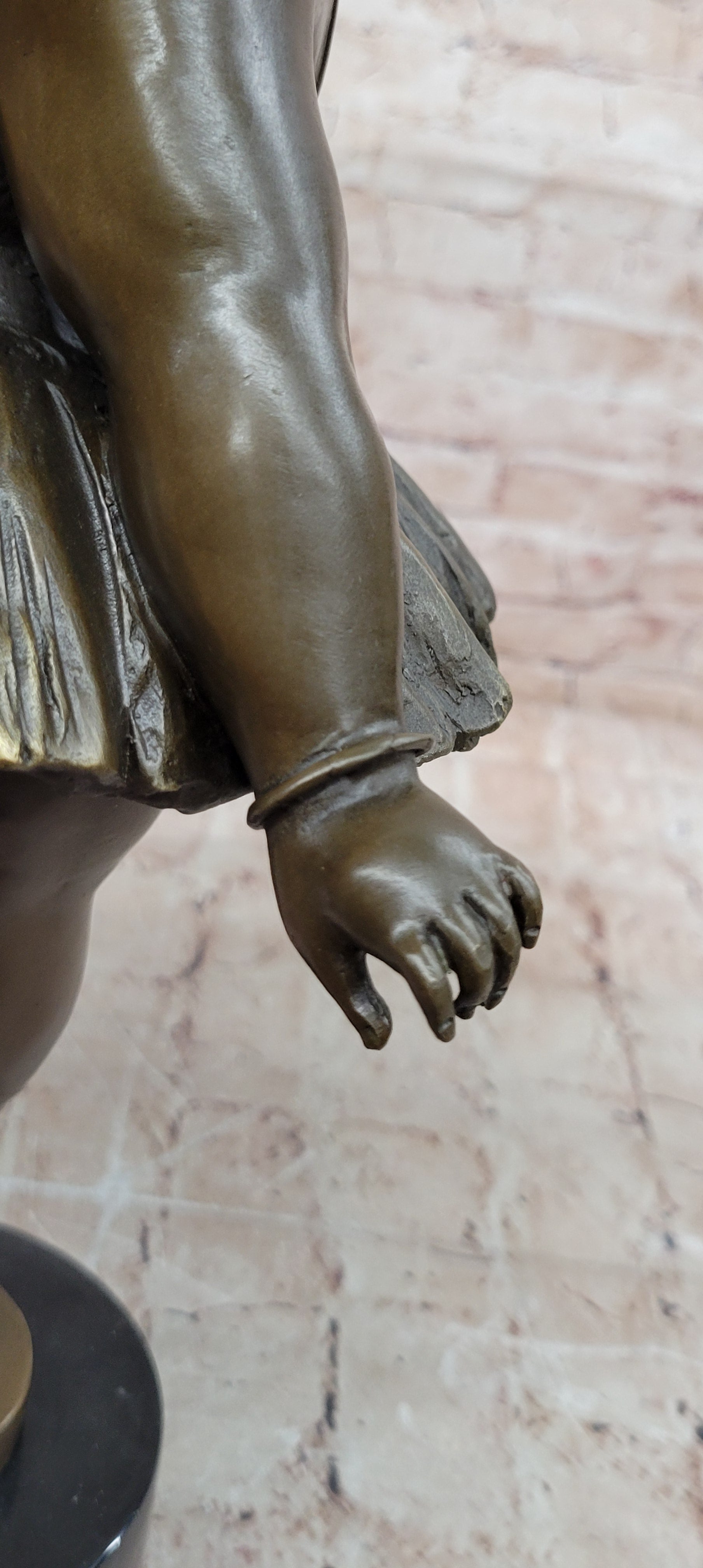 Bronze Ballerina with Leg Up by Fernando Botero